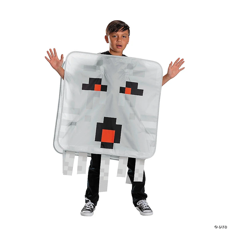 Kids Minecraft™ Ghast Pop-Out Costume - One Size