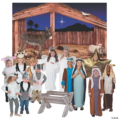 Kids Nativity Pageant Costume Kit - 27 Pc.