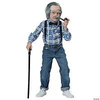 Kids Old Man Costume Kit