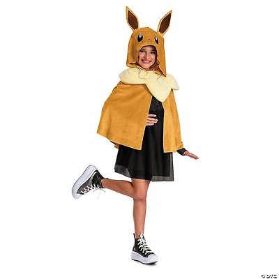 Kids Pokémon™ Eevee Hooded Cape Costume - One Size
