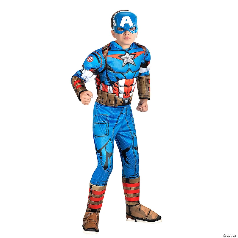 Kids Qualux Captain America (Steve Rogers) Costume