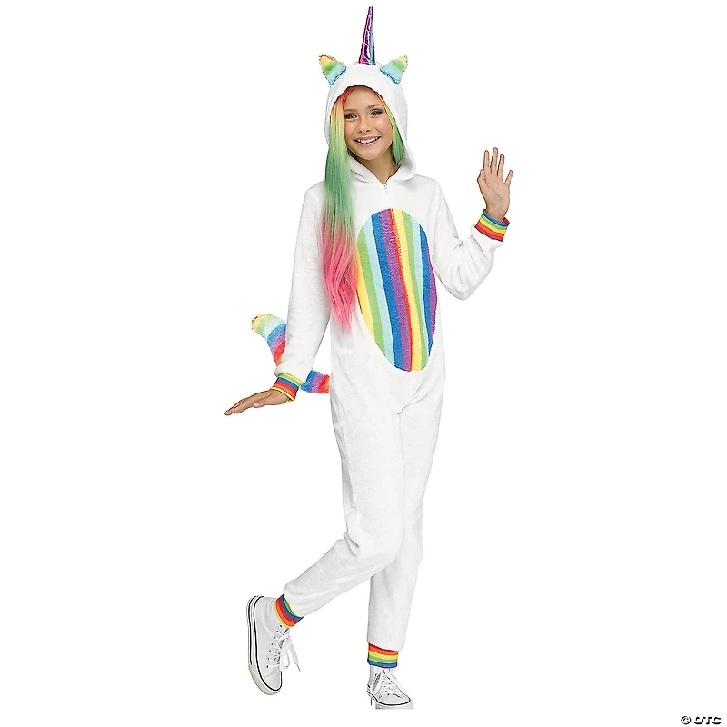 Kids Rainbow Unicorn Costume