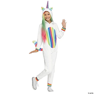 Kids Rainbow Unicorn Costume