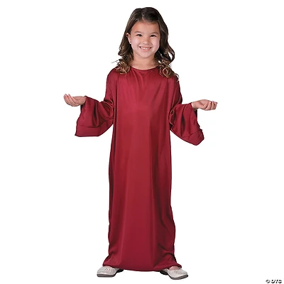 Kids S/M Maroon Nativity Gown