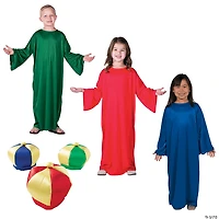 Kids S/M Wisemen Costume & Crown Set for 3