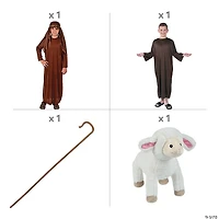 Kids’ Shepherd Costume Kit - Large/Extra Large - 4 Pc.
