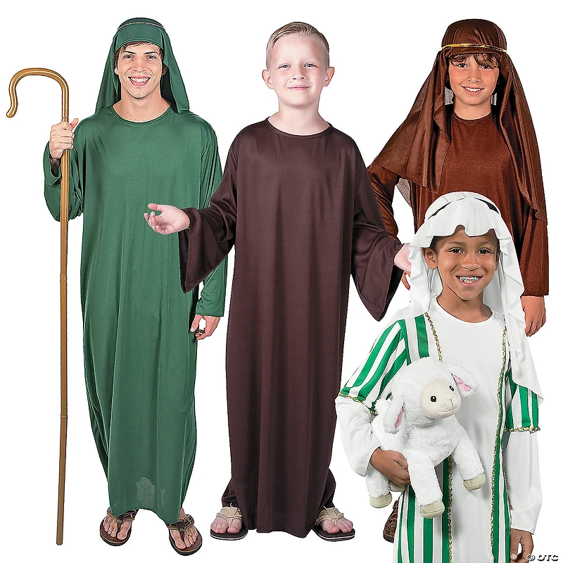 Kids’ Shepherd Costume Kit - Small/Medium - 4 Pc.