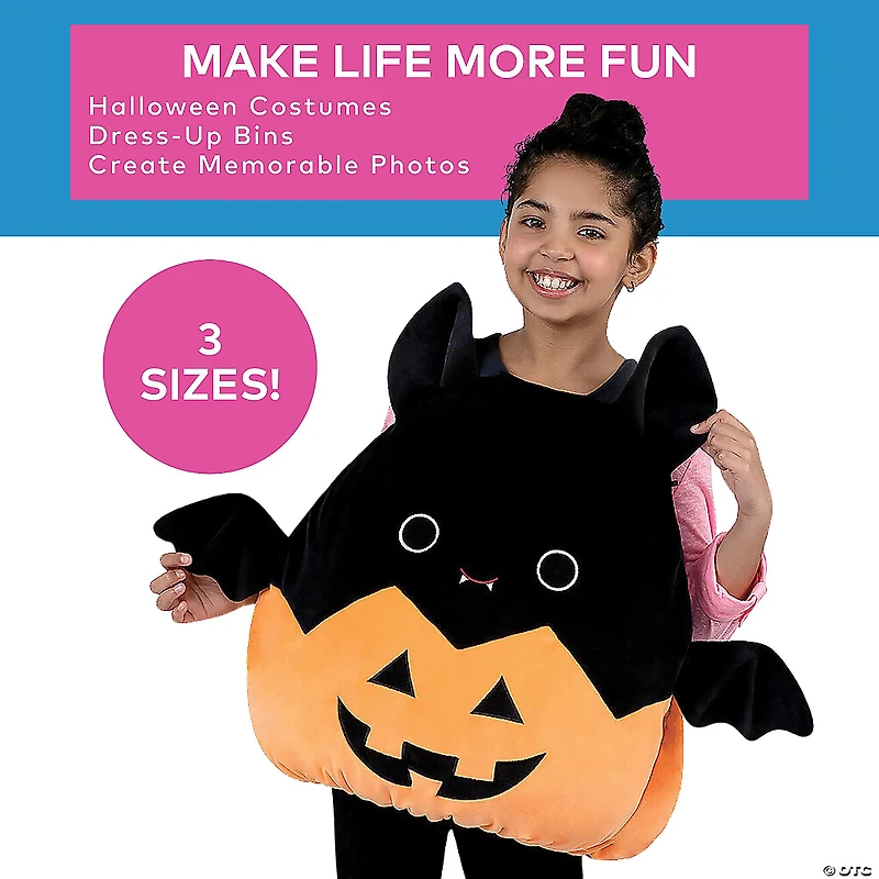 Kids Squishmallows Emily Bat Costume