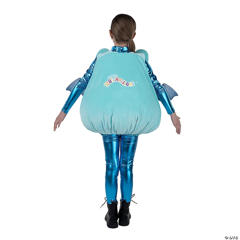 Kids Squishmallows™ Lucasta the Bat Stuffed Costume - One Size