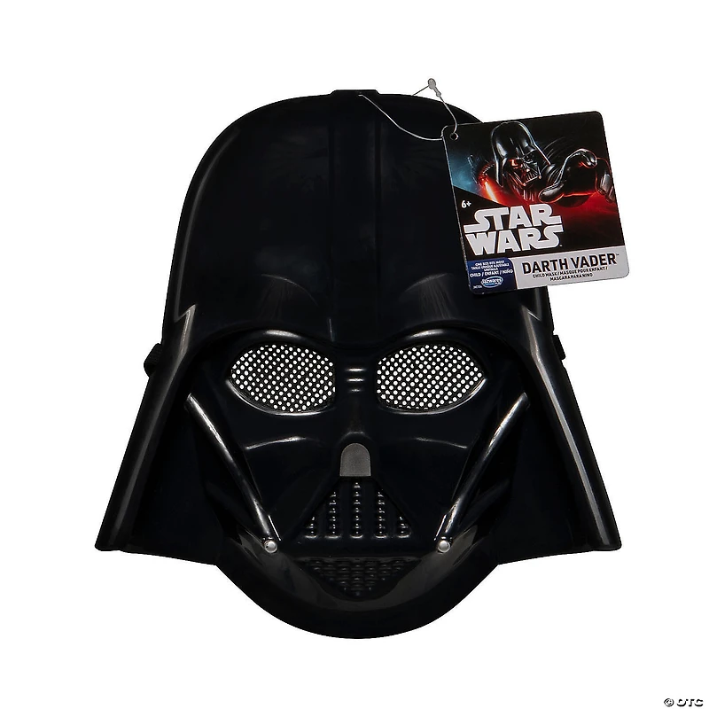 Kids Star Wars Darth Vader Plastic Face Mask