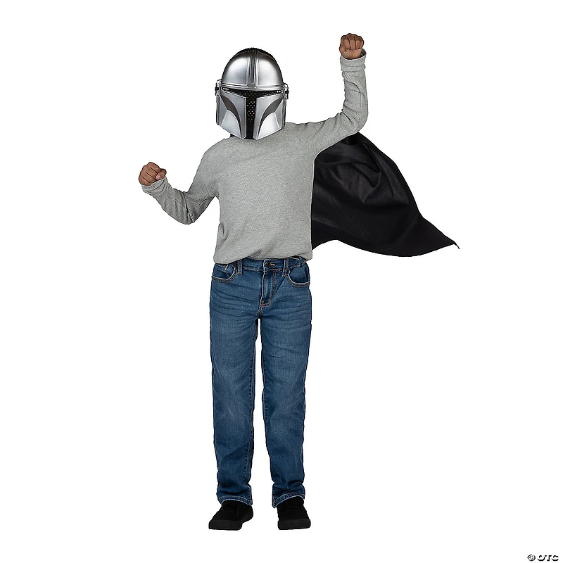 Kids Star Wars™ The Mandalorian™ The Mandalorian Cape & Mask Set