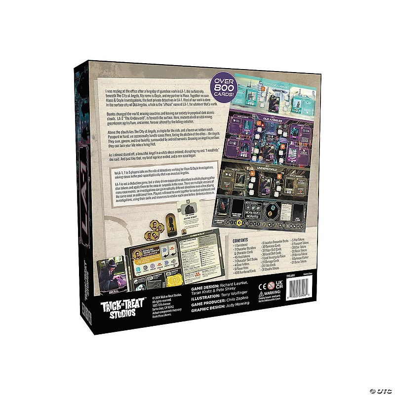 LA-1 Cooperative Adventure Board Game for 1-5 Players