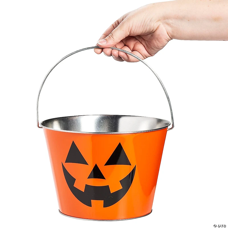 Large Jack-O’-Lantern Pails