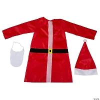 Large Posable Skeleton Santa Outfit