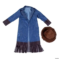 Large Posable Skeleton Scarecrow Outfit