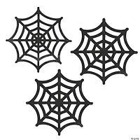 Large Spider Web Halloween Decorations - 3 Pc.