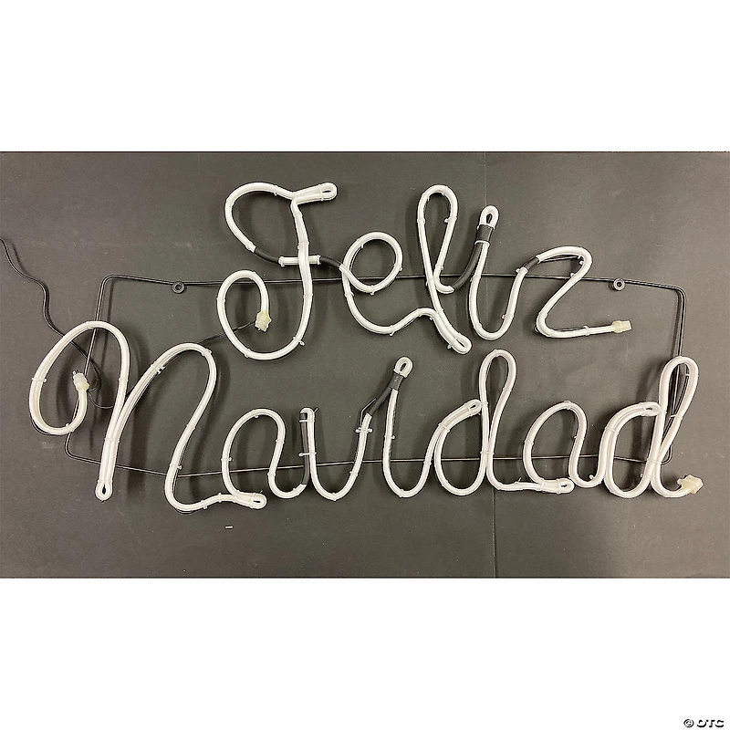 LED Lighted Feliz Navidad Sign