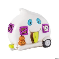 Light-Up Ghost Camper Tabletop Halloween Decoration