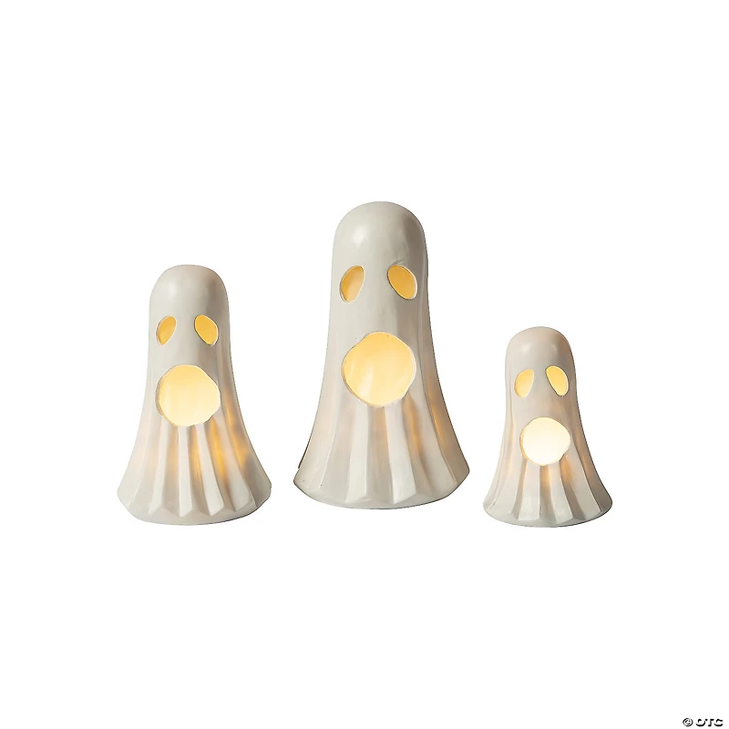 Light-Up Halloween Ghosts Tabletop Decoration