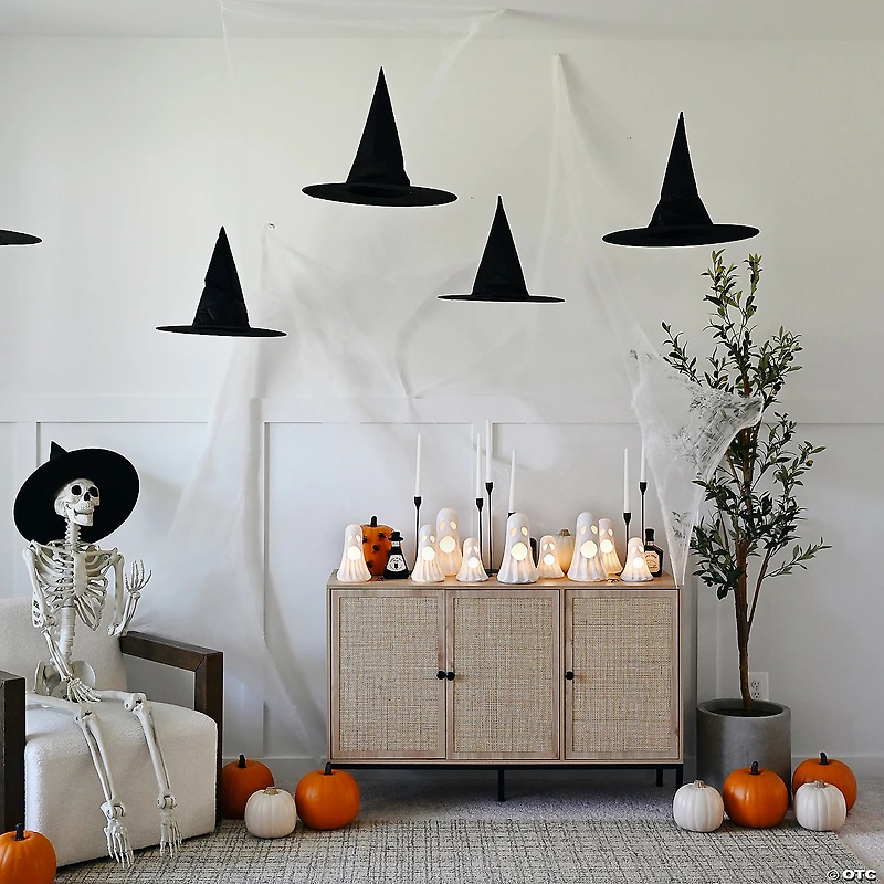 Light-Up Halloween Ghosts Tabletop Decoration
