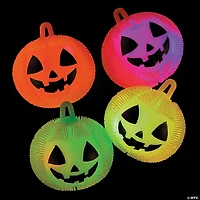 Light-Up Jack-O'-Lantern Puffer Ball YoYos - 12 Pc.