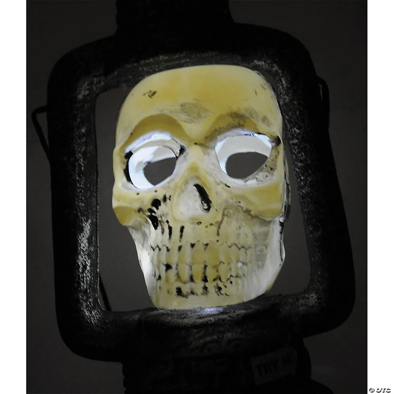 Light-Up Skull Lantern
