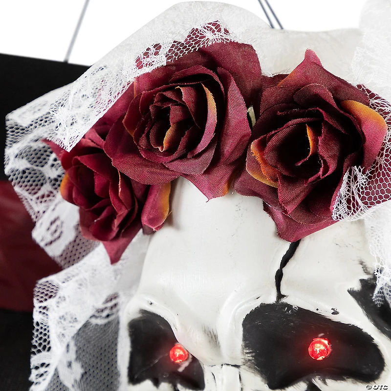 Lighted Vampire Couple with Sound Halloween Decoration - 47"