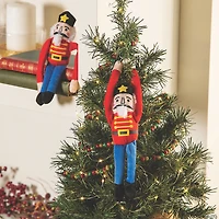Long Arm Stuffed Nutcrackers - 12 Pc.