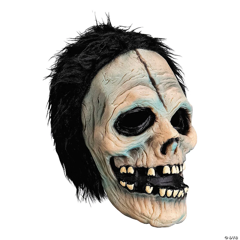 Mabry Monsters Glow-in-the-Dark Gary Sculpted Mask with Hair