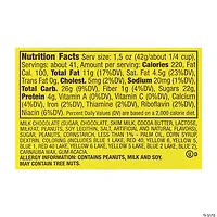 M&M's Milk Chocolate Peanut Candies Jar, 62 oz