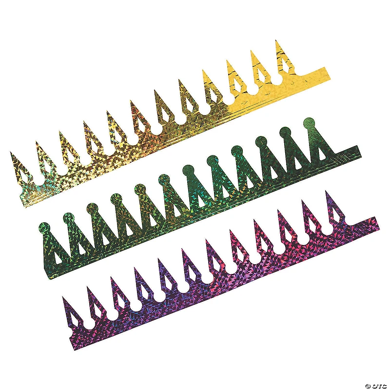 Mardi Gras Crowns - 12 Pc.