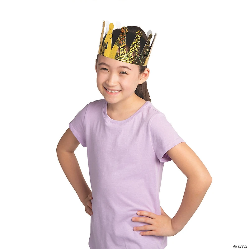 Mardi Gras Crowns - 12 Pc.