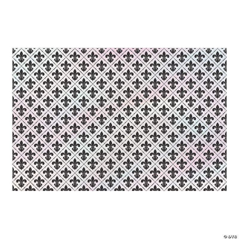 Mardi Gras Iridescent Backdrop - 3 Pc.