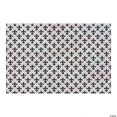 Mardi Gras Iridescent Backdrop - 3 Pc.
