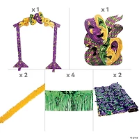 Mardi Gras Parade Float Deluxe Decorating Kit - 10 Pc.
