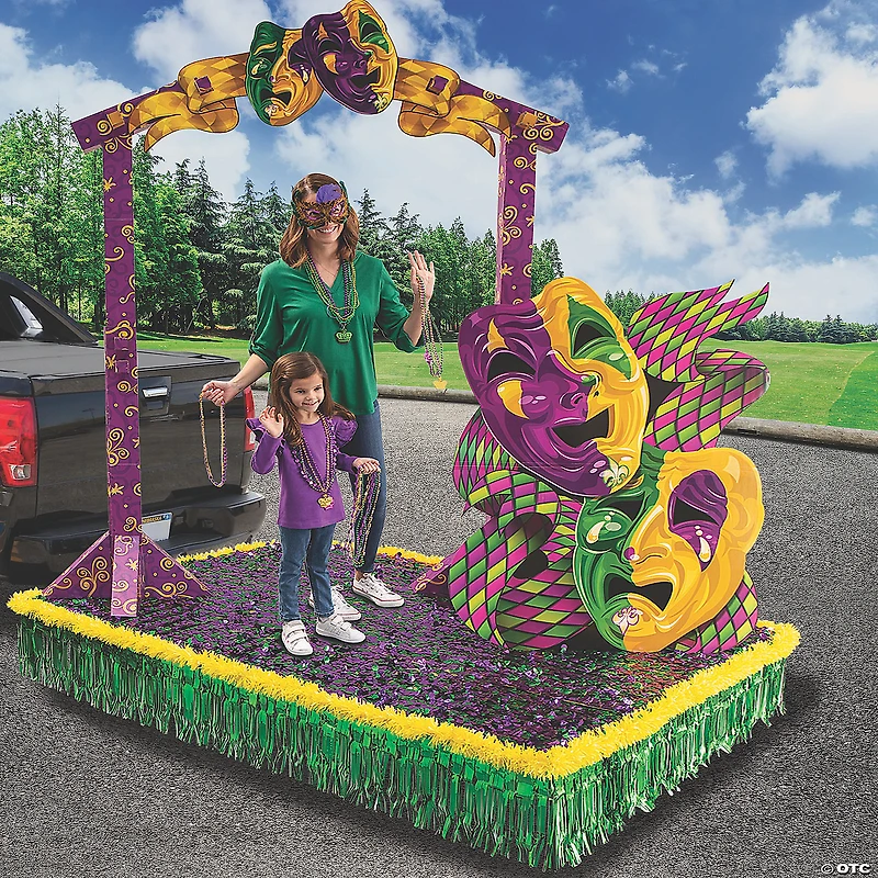Mardi Gras Parade Float Deluxe Decorating Kit - 10 Pc.