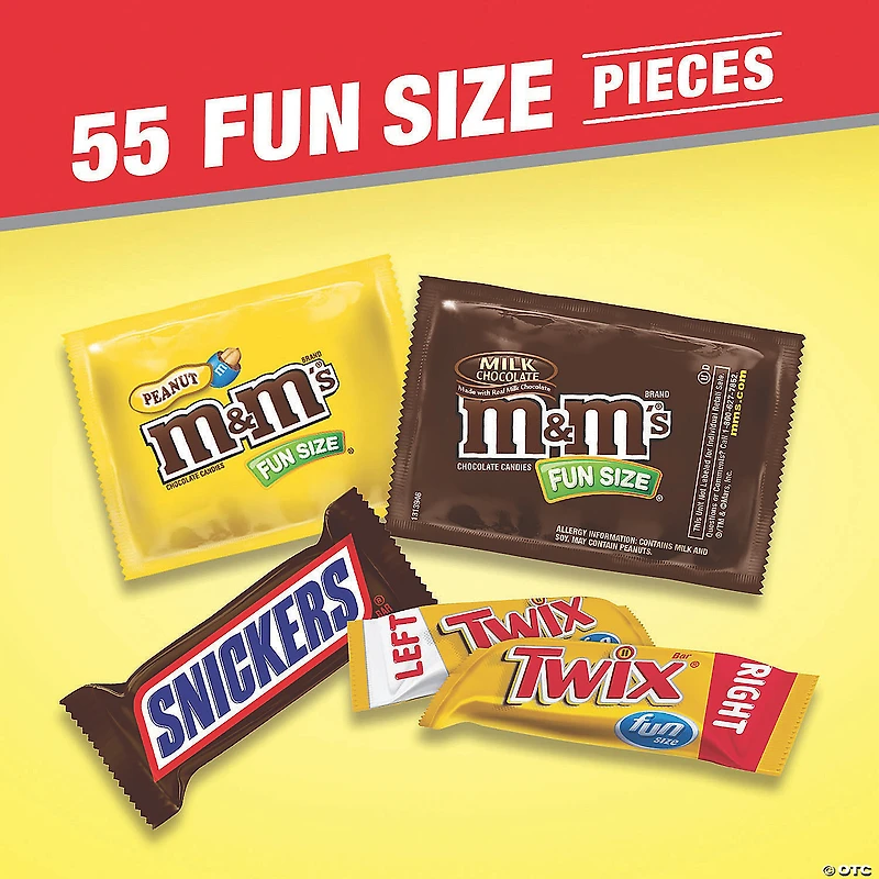 MARS Chocolate Favorites Fun Size Candy Bars Variety Mix 31.18-Ounce 55-Piece Bag, 2 pack