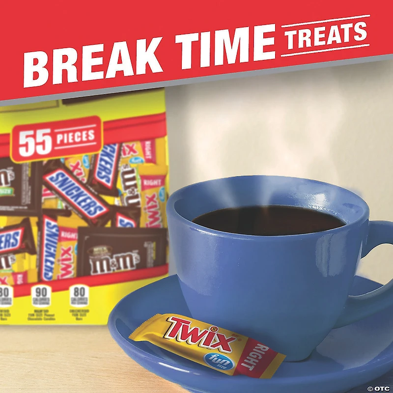 MARS Chocolate Favorites Fun Size Candy Bars Variety Mix 31.18-Ounce 55-Piece Bag, 2 pack