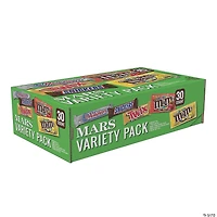 MARS Chocolate Full Size Candy Bars Variety Pack - 30 Count Box