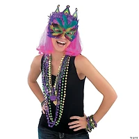 Mega Bulk 500 Pc. Mardi Gras Bead Necklace Assortment