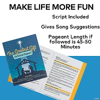 Mega Nativity Pageant Costume & Props Kit with Script - 46 Pc.