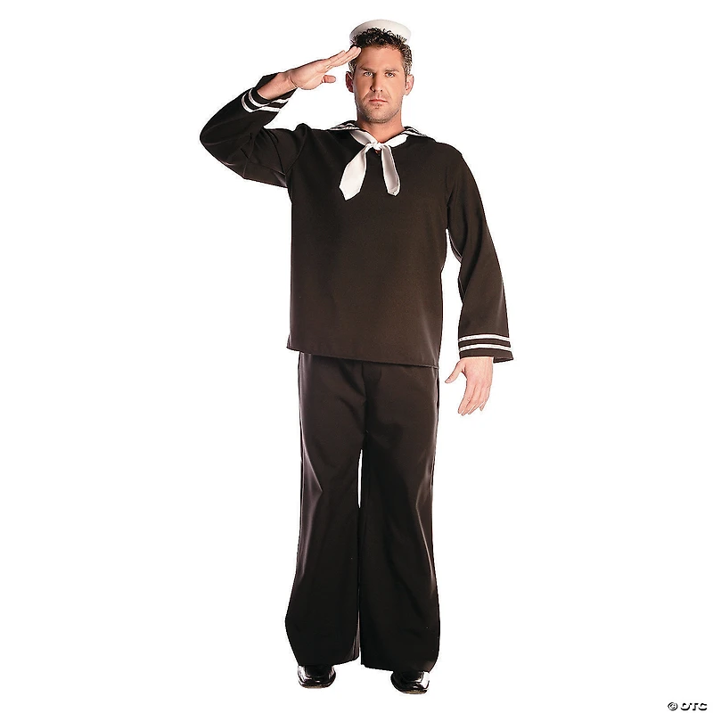 Men's Black Sailor Costume
