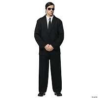 Men's Black Suit Costume