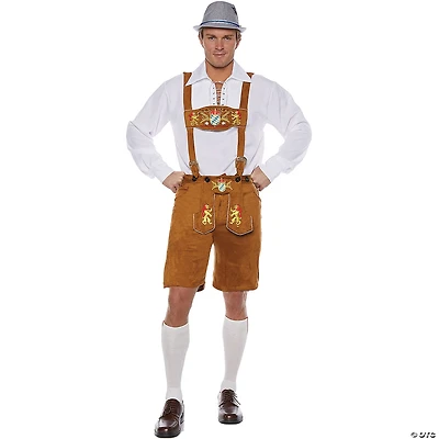 Men's Deluxe Lederhosen Costume