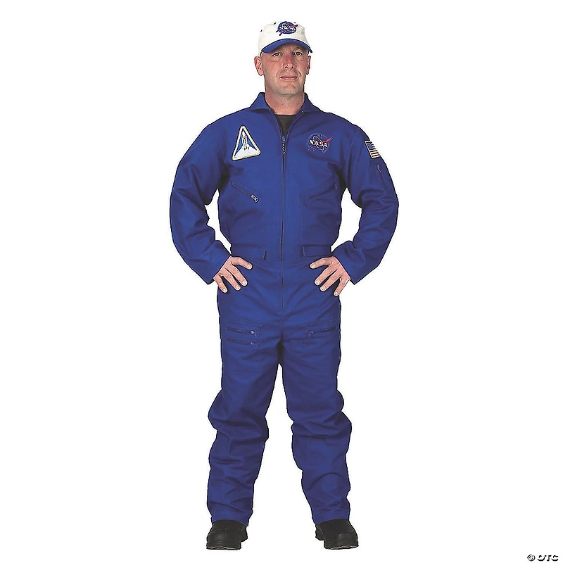 Men's Flight Suit Costume - Large
