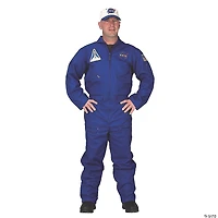 Men's Flight Suit Costume - Large
