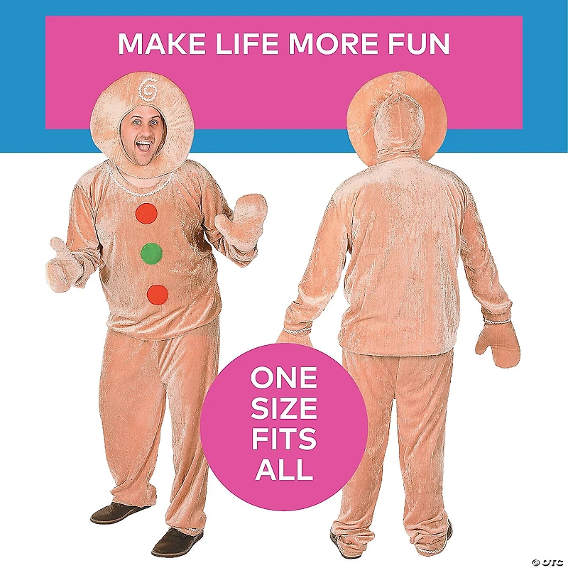 Men's Gingerbread Costume