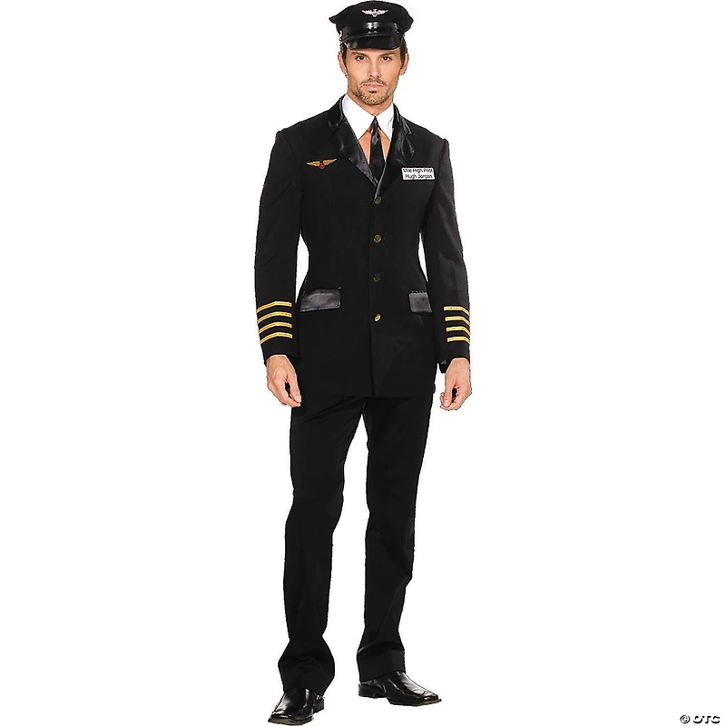 Men's Hugh Jorgan Pilot Costume