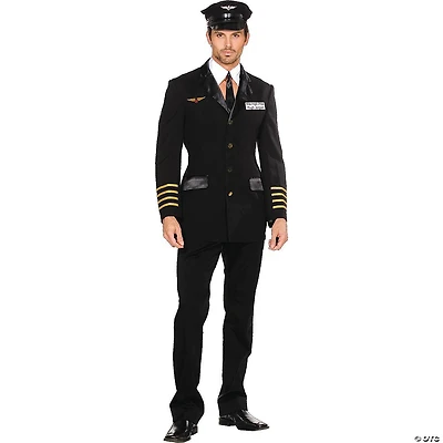 Men's Hugh Jorgan Pilot Costume