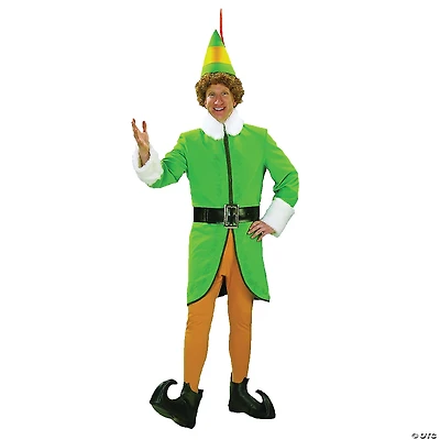 Men's Plus Size Buddy The Elf Costume